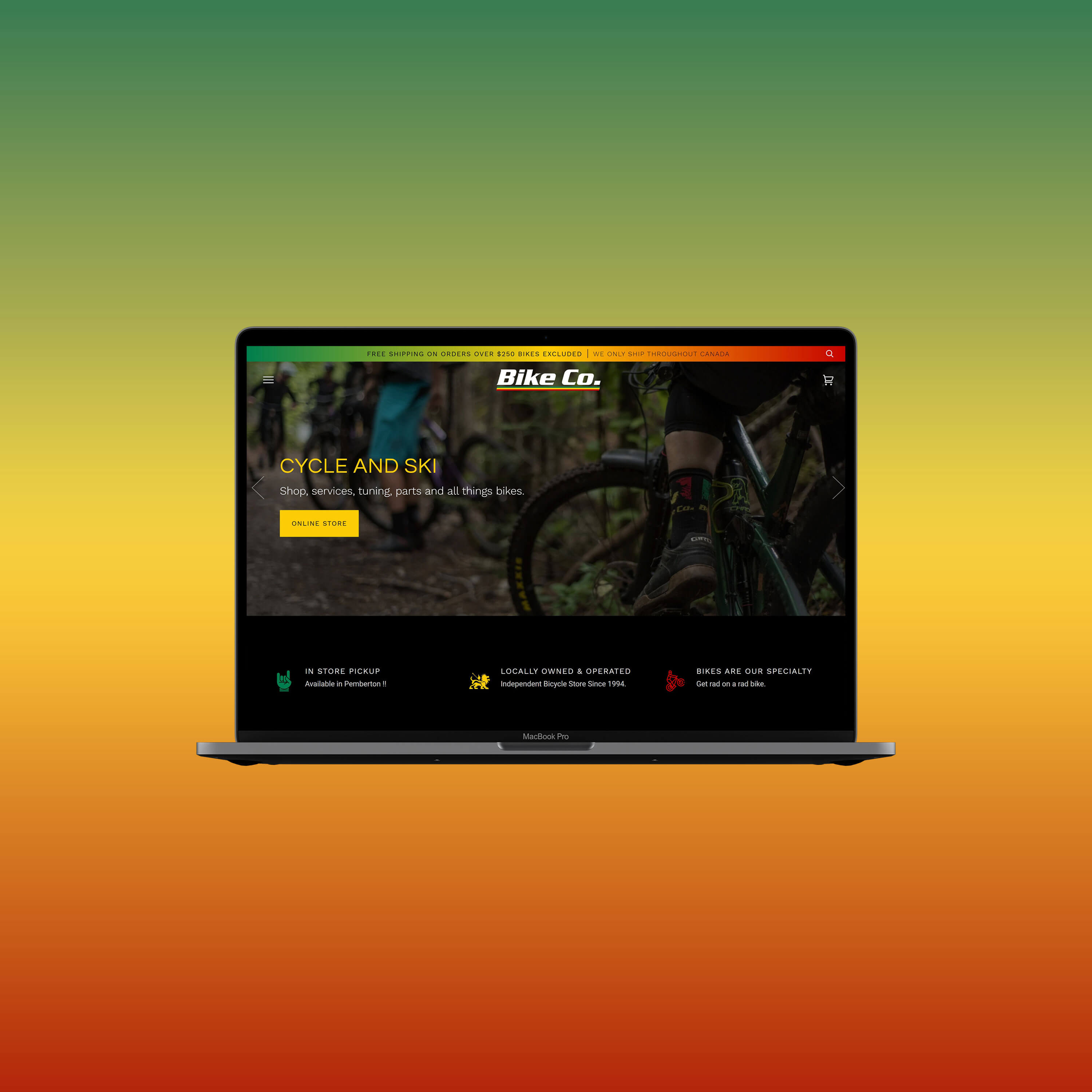 BikeCo. Ski and Cycle