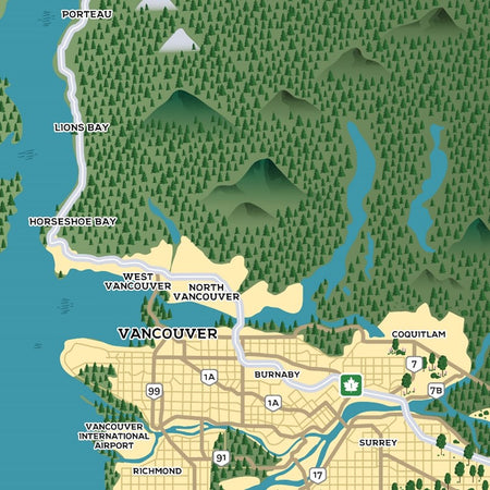 Sea to Sky Map