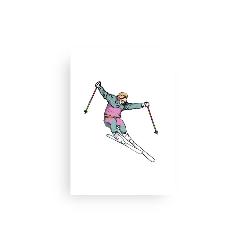 Jerry Ski Card