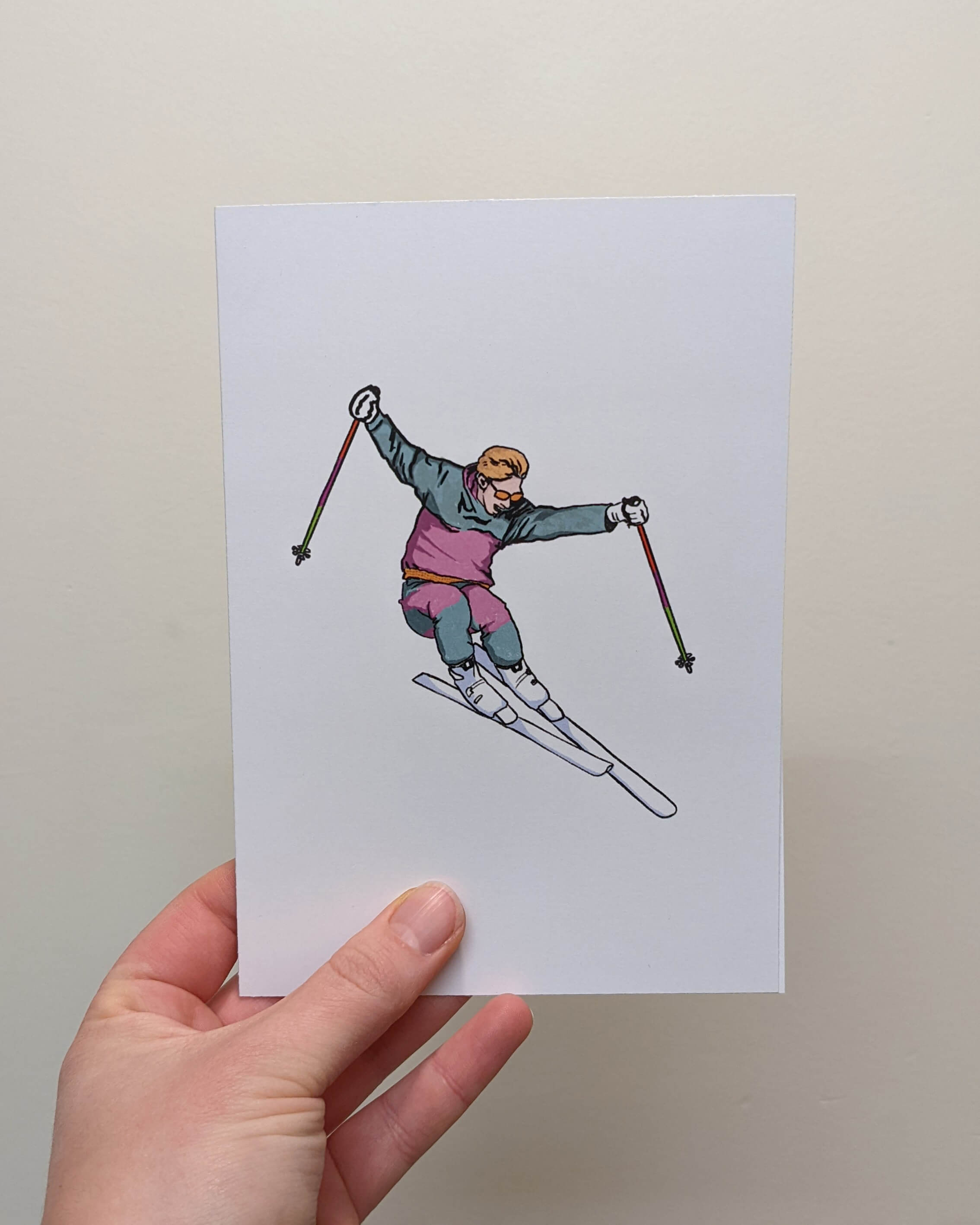 Jerry Ski Card